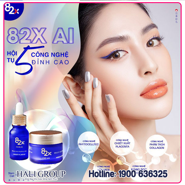 Công dụng của Bộ đôi tái sinh da tế bào gốc serum và kem dưỡng 82X AI có gì đáng quan tâm?