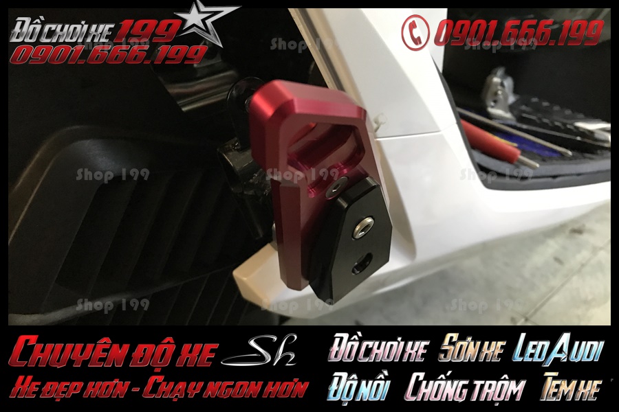 Hình ảnh về sản phẩm Gác chân Biker độ dành riêng cho xe SH Việt Nam 2017 2018 2019 150i 125i giá tốt trong TP HCM