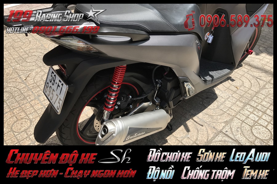 Hình đại diện về đồ chơi Pô xe Leovince Granturismo của xe sh 2017 2018 2019 150i 125i chất lượng cao ở TP Hồ Chí Minh