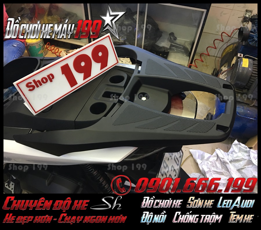 Photo of đồ trang trí cản sau Sh 300i giá rẻ nhất thiết kế cho xe Sh 150i 125i 2017 2018 2019 tại thành phố Hồ Chí Minh