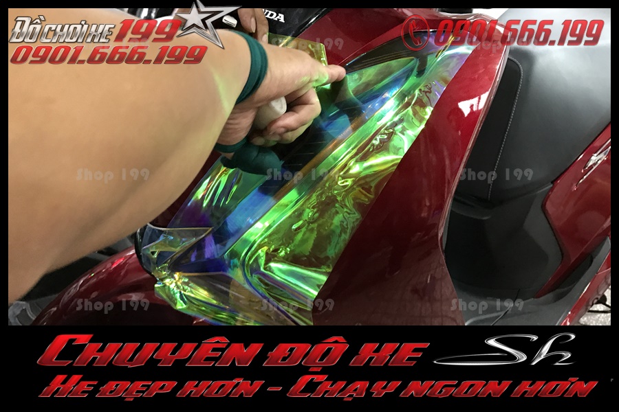 Ảnh đại diện đồ chơi Độ choá đèn Titan Sh đẹp lắp của xe SH Việt Nam 2017 2018 2019 150i 125i sang trọng nhất trong Miền Nam